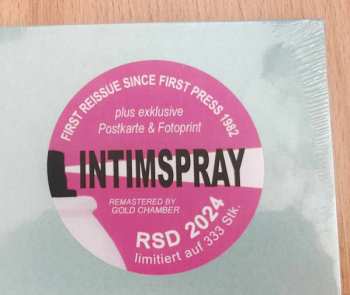 LP Intimspray: Intimspray LTD | NUM