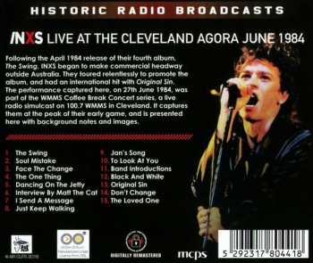CD INXS: Live At The Cleveland Agora June 1984 