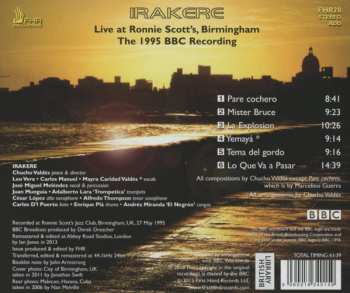 CD Chucho Valdés: Live At Ronnie Scott´s Birmingham the 1995 BBC Recording