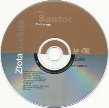 2CD Irena Santor: Embarras / Tych Lat Nie Odda Nikt
