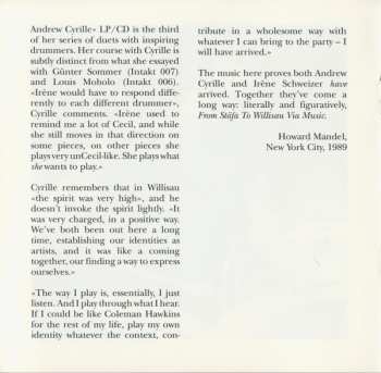 CD Andrew Cyrille: Irène Schweizer & Andrew Cyrille