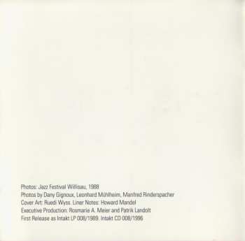 CD Andrew Cyrille: Irène Schweizer & Andrew Cyrille