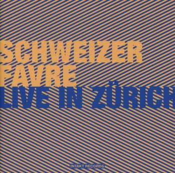 CD Pierre Favre: Live In Zürich