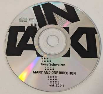 CD Irene Schweizer: Many And One Direction