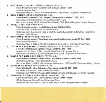 CD Irene Schweizer: Portrait