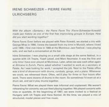 CD Pierre Favre: Ulrichsberg