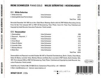2CD Irene Schweizer: Wilde Señoritas | Hexensabbat