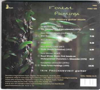 CD Irin Prechanvinit: Forest Paintings - 20th Century Guitar Music