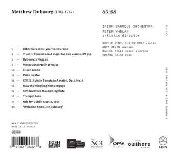CD Peter Whelan: Welcome Home, Mr. Dubourg