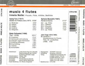 CD John Cage: Music 4 Flutes