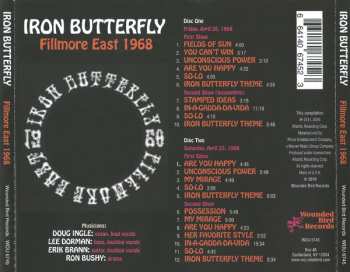 2CD Iron Butterfly: Fillmore East 1968