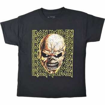 Merch Iron Maiden: Kinder T-shirt Big Trooper Head 