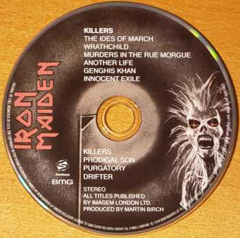 CD Iron Maiden: Killers