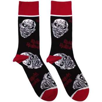 Merch Iron Maiden: Enkelsokken Eddie Skulls