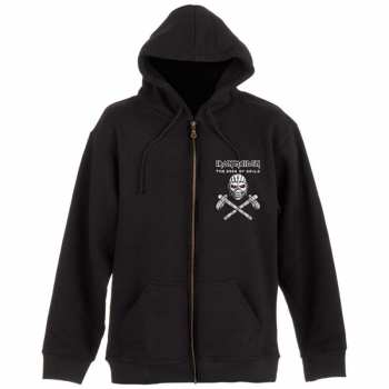 Merch Iron Maiden: Hoodie Met Rits Eddie Axe 
