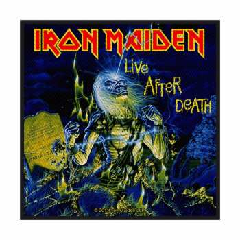 Merch Iron Maiden: Patch Live After Death 