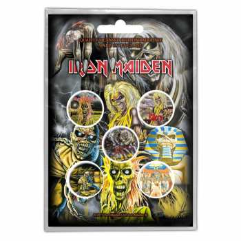 Merch Iron Maiden: Set Badges Early Albums 