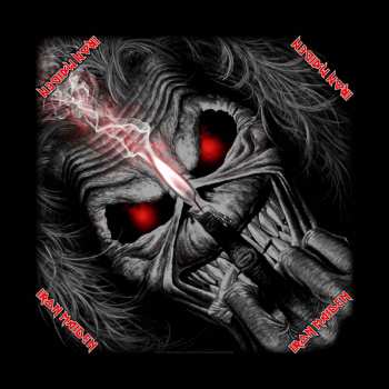 Merch Iron Maiden: Sjaal Eddie Candle Finger