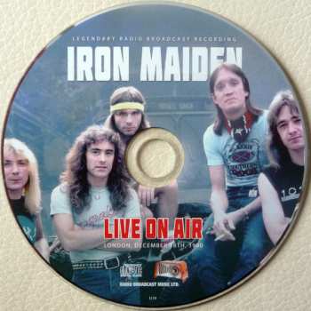 CD Iron Maiden: Live On Air