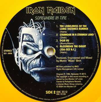 LP Iron Maiden: Somewhere in Time CLR | LTD