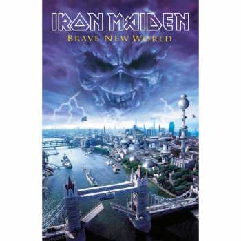 Merch Iron Maiden: Textielposter Brave New World