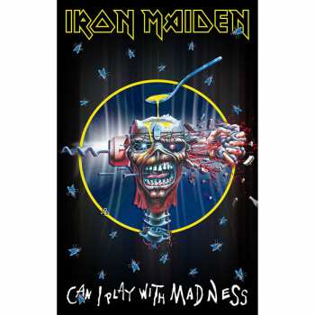 Merch Iron Maiden: Textielposter Can I Play With Madness