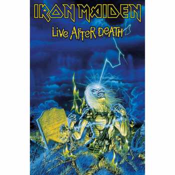 Merch Iron Maiden: Textielposter Live After Death