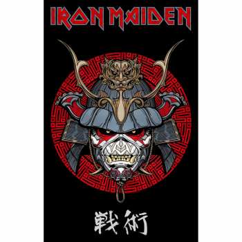 Merch Iron Maiden: Textielposter Senjutsu Samurai Eddie