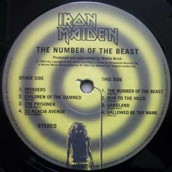 LP Iron Maiden: The Number Of The Beast LTD