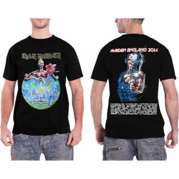 Merch Iron Maiden: Tričko England 2014 Tour  S