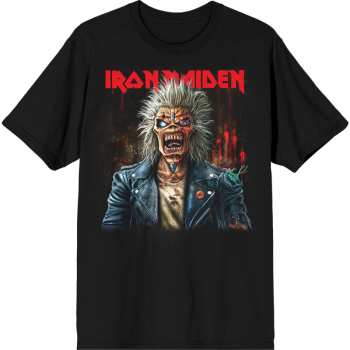 Merch Iron Maiden: T-shirt Est. 1975 Eddie Scream Portrait