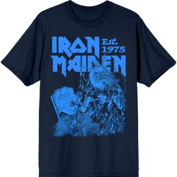Merch Iron Maiden: T-shirt Est. 1975 Life After Death Stamp