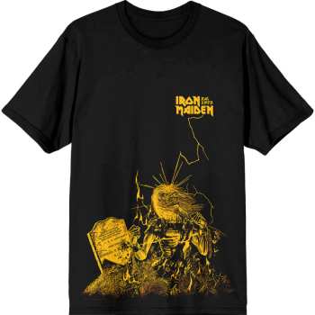 Merch Iron Maiden: T-shirt Est.1975 Life After Death Lightning
