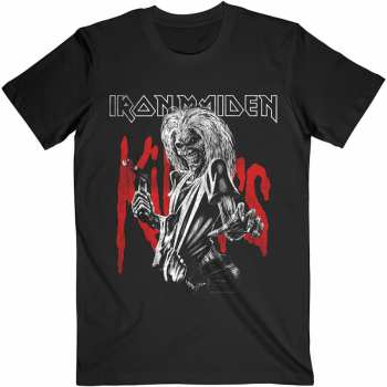 Merch Iron Maiden: Tričko Killers Eddie Large Graphic Distress  S