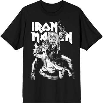 Merch Iron Maiden: T-shirt No Prayer Claw Crop