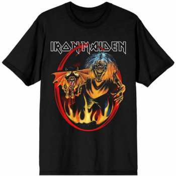 Merch Iron Maiden: Tričko Number Of The Beast Devil Tail  S