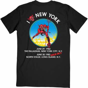 Merch Iron Maiden: Tričko The Beast In New York  S