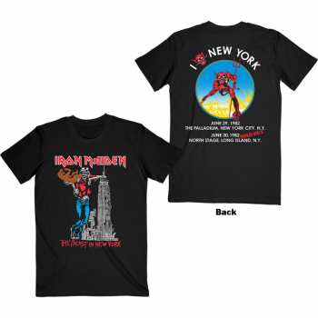 Merch Iron Maiden: Tričko The Beast In New York  S