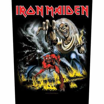 Merch Iron Maiden: Rugpatch Number Of The Beast