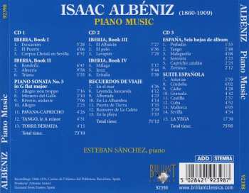 3CD Isaac Albéniz: Iberia - España - Recuerdos de viaje - Sonata No. 5