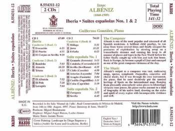 2CD Isaac Albéniz: Iberia, Suites Espanolas