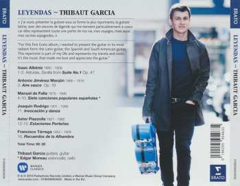 CD Manuel de Falla: Leyendas (Works For Solo Guitar)