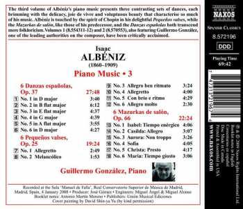 CD Isaac Albéniz: Piano Music • 3