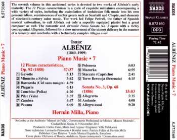 CD Isaac Albéniz: Piano Music, Vol. 7