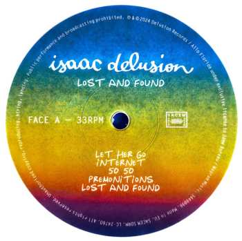 LP Isaac Delusion: Lost And Found CLR