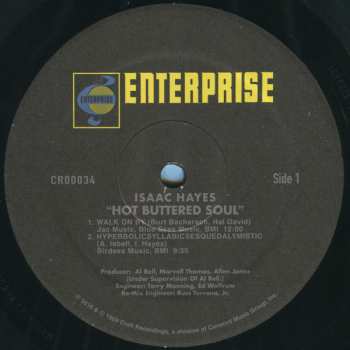 LP Isaac Hayes: Hot Buttered Soul