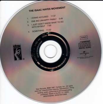 CD Isaac Hayes: The Isaac Hayes Movement