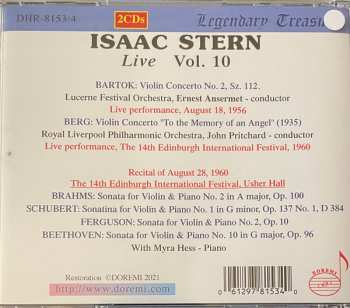 2CD Isaac Stern: Live Vol.10