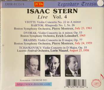 2CD Isaac Stern: Live Vol.4