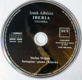 CD Isaac Albéniz: Iberia